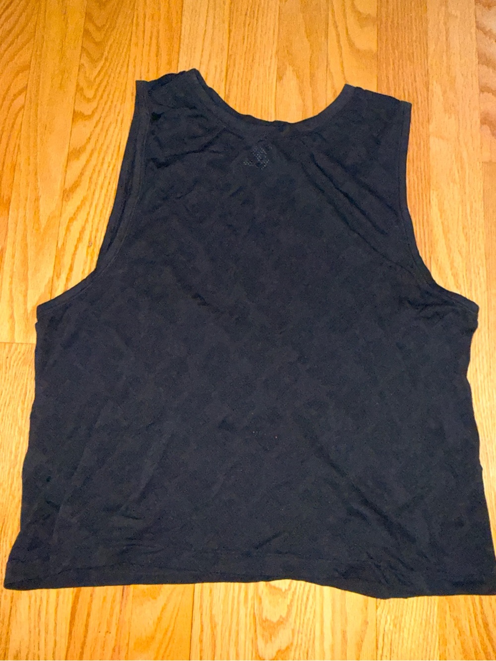 PINK Black Tank Medium